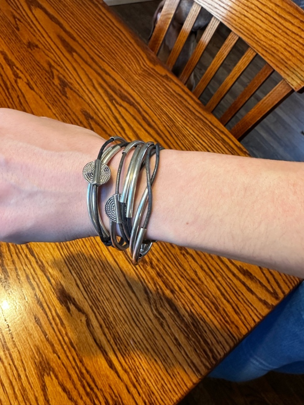 Lizzy James Three Strand Convertible Wrap Bracelet/Necklace